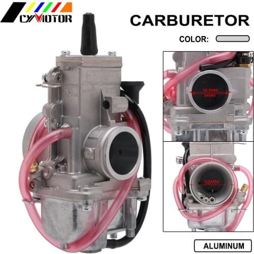 Motorcycle Flat Slide Carburetor Carburador With Power Jet For Mikuni TM 24 28mm 30mm 3mm2 34mm 150CC 200CC 250CC 350CC 350CC