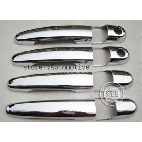 ABS chromed door handle cover 8pcs For Hyundai Tucson 2004 2005 2006 2007 2008 2009 (car bird)