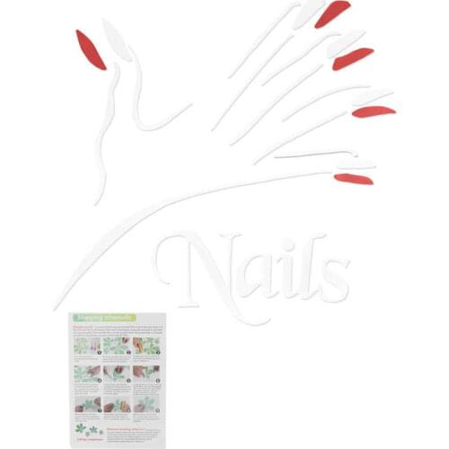 Lash Lift Eyelash Growth Nail Beauty Salon Wall Decal Vinyl Decoration Wallpaper Nail Bar Wall Window Sticker Eyelash