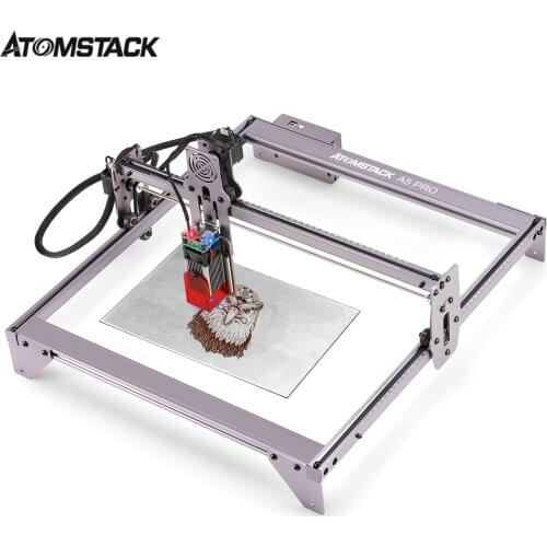 ATOMSTACK A5 Pro 40W Laser Engraver CNC Desktop DIY Laser Engraving Cutting Machine with 410x400 Engraving Area Spot Compression