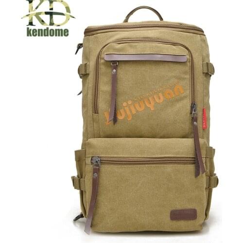 Multifunction Canvas High Quality Backpack Wear-resisting Outdoor Travel Camping Sports Bag Men Women Free Shipping Rucksacks