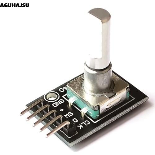 360 Degrees Rotary Encoder Module For Arduino Brick Sensor Switch Development Board KY-040 With Pins