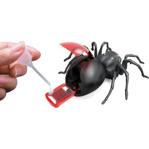 Scientific Power Generation Experiment DIY Saltwater Powered Spider Creative Science Toy Assembling Set Childrens gifts