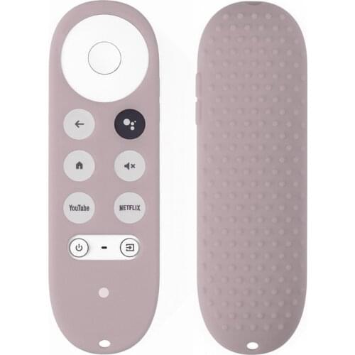 Silicone Remote Control Cover For Chromecast With -Google TV Voice Remote Case XX9B