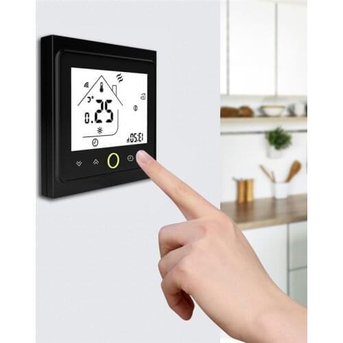 Thermostat Wifi Smart Temperature Controller For Floor Heating Water/Gas Boiler Works With Alexa Google Home In Room Thermostat
