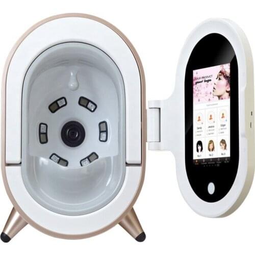 UV+RGB+PL light Professional 3D facial reveal imager skin analysis/facial scanner skin analyzer system machine for spa