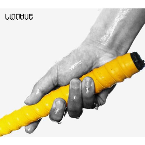 LINNHUE Fishing Anti-slip Tape 110CM Prevent Slippage Relieve Palms And Sweat Fishing Rod Accessories Tape For Rod 8 Colors