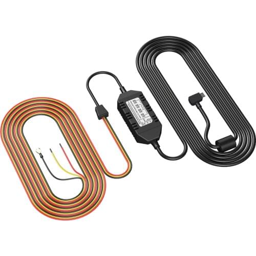 HK3 A129 CAR CAMERA 3 WIRE ACC HARDWIRE KIT CABLE FOR PARKING MODE