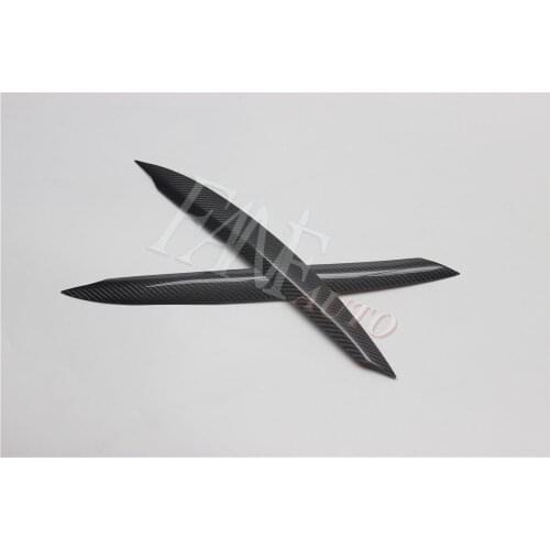 Carbon Fiber Headlight Cover Eyebrows Eyelids for Volkswagen Golf 7 MK7 GTI 2012-2019