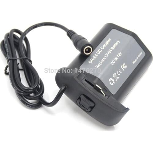 DR-E4 DR E4 DC Coupler LP-E19 LP-E4 dummy battery for Canon EOS 1D C 1D X 1D Mark III 1D Mark IV 1Ds Mark III