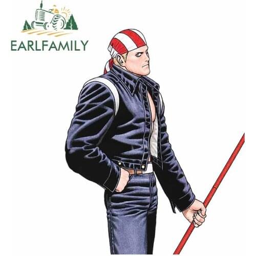 EARLFAMILY 13cm x 11.3cm for RALF JONES Personality Decal Cartoon Surfboard VAN Car Sticker Scratch-Proof Motorcycle Decoration