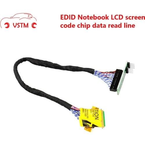EDID Notebook LCD screen code chip data read line LED LCD 2 in 1 For RT809F RT809H TL866 II Plus Programmer