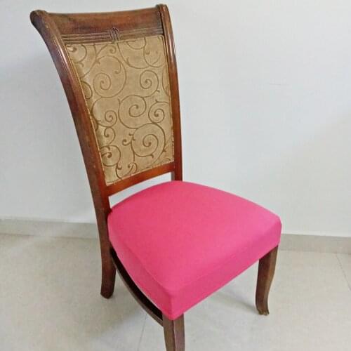Elastic Spandex Chair Seat Cover Stretchable Chair Pad Cushion Slipcovers