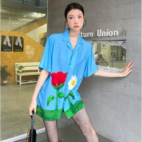 FALLINGSTAR Light Blue Blouses