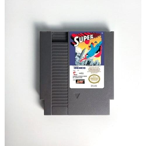 Supermaned - Game Cartridge For NES Console 72 Pins 8bit