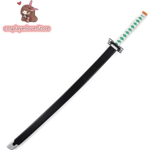Demon Slayer: Kimetsu no Yaiba Tokitou Muichirou Weapon Props Cosplay Halloween Wooden made Prop Christmas New years Prop