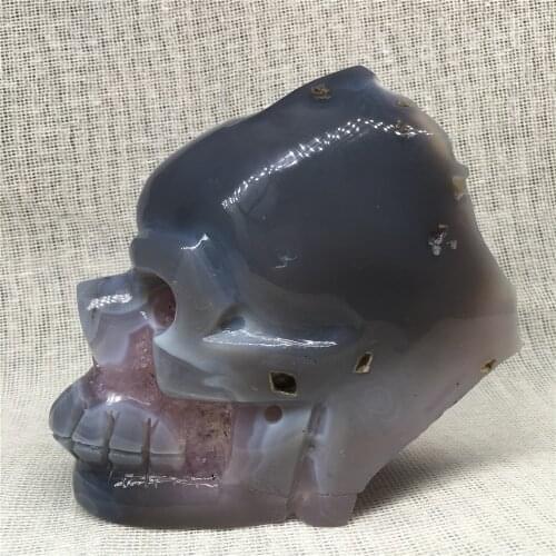 Natural amethyst Agate geode cranium quartz crystal for sale Stones and crystals home decoration decorative crystal skulls