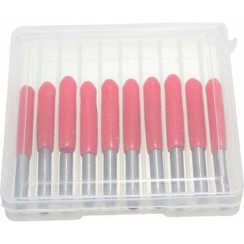 Whosale 10PCS V-shape Carbide PCB Board 0.1mm 30 Degree Engraving Bits Router Tool Face Mill fresas para router P20