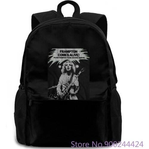 PETER FRAMPTON - Comes Alive - S-M-L-XL-2XL Brand New - Official Round Collar backpack