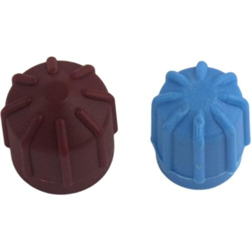 R134a Auto AC A/C Valve Refrigerant Valve High/Low Voltage Dust Cover