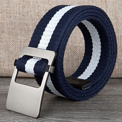 Fashion color Men Belt Canvas Belts For Jeans Male Military Equipment Outdoor Tactical Belt Men Strap Ceinture Femme Belt