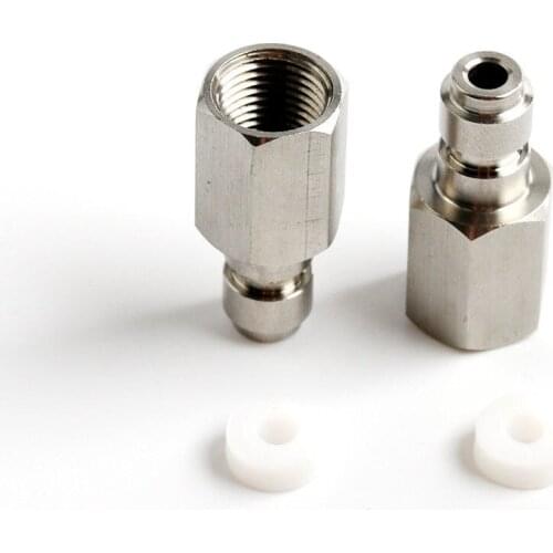 Steel Rated to 5000 PSI Male Coupling Quick-Disconnect 1/8 BSPP Female Thread US