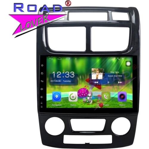 TOPNAVI Android 6.0 2G+32GB 9" Quad Core Car GPS Navifation Player Video For KIA Sportage 2007-2016 Auto Radio Stereo MP3 NO DVD