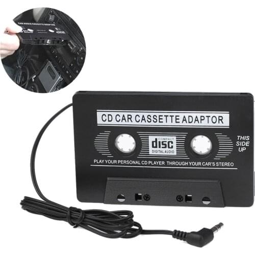 Universal Car Cassette Car Audio Cassette Tape Adapter Mp3 Player Converter for iPod MP3 CD DVD Recorders Auto Replacement Parts