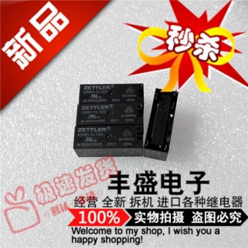 All New AZ6961-1C-12DE in Stock Genuine 1c-12de 8A/250VAC Relay 12V
