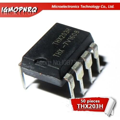 50pcs THX203H THX203 DIP8 PWM Switng Converter DIP-8 new original