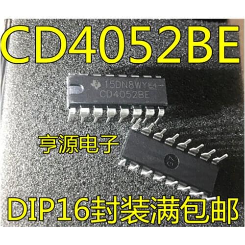 CD4052 CD4052BE HEF4052BP DIP-16