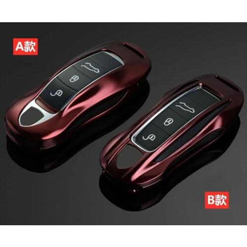 Suitable for Porsche key case, car key case, car key case, key case, metal aluminum alloy