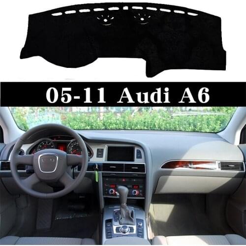 For 05 06 07 08 09 10 11 Audi A6 A6Linstrument panel Mat Dashboard ranger Dashboard Anti Slip Anti Cover Pad