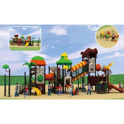 Exported to Canada Children Outdoor Play Equipment TUV Approved 20 Years' Manufacture HZ-D001