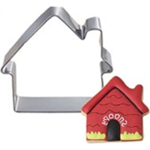 Gingerbread House Cookie Tools Cake Stencil Kitchen Cupcake Decoration Template Mold Cookie Coffee Stencil Mold Baking Fondant