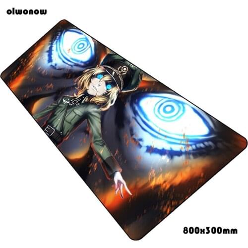 Youjo senki mouse pad Adorable pad to mouse notbook computer mousepad best gaming padmouse gamer laptop 80x30cm mouse mats
