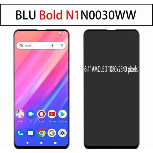 Original New 6.4"Inch Display For BLU Bold N1 N0030WW LCD Display + Touch Screen Digiziter Assembly With Tools