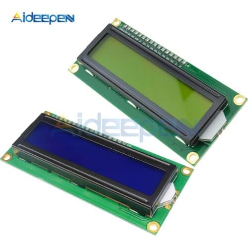 IIC/I2C Serial Interface 1602 16X2 Character LCD Backlight Module LCD-1602 5V For Arduino Yellow/Blue Display