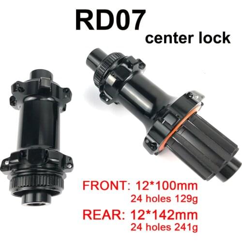 HULKWHEELS RD07 Road Disc Brake Hub Center Lock Or 6 Bolt Straight Pull Only 370g Bicycle Hub For Road Bicycle gravel bike