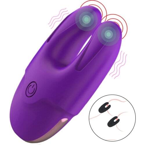 Nipple Vibrator Breast Pussy Tease G Spot Clitoris Orgasm Stimulator 7 Level Clamps Vibrating Cексигрушки Sex Toys Masturbators