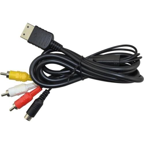 High quality S-Video AV Audio Video Cable for SEGA DreamCast DC for Sega Dreamcast System Console S-Video AV Cord TV Wire