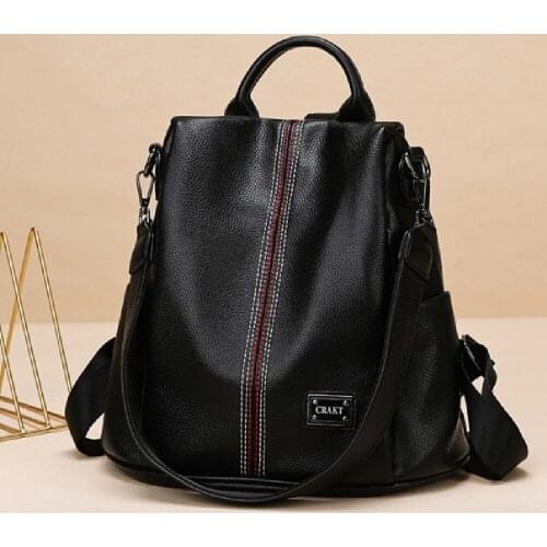Womens bag new casual simple convenient backpack large capacity fashion one-shoulder cross-body bag multi-functional women bag