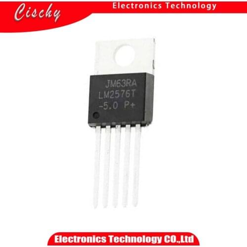 10PCS LM2576T-5.0 TO220 LM2576-5.0 TO-220 LM2576T-5 LM2576T-5V and IC