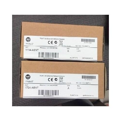 1734 AENT Brand new and Original Factory seal Allen Bradley SER B Point I/O Ethernet Network Adapter 1734-AENT 1pcs