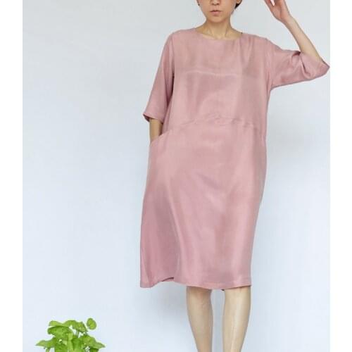 2014 Original beautiful womens Dress Female Dresses elegant Silk dress 17390-35