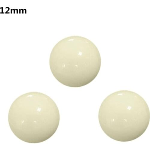3pcs Russian Roulette Ball Casino Roulette Game Replacement Ball Resin Ball 12/15/18/20/22mm
