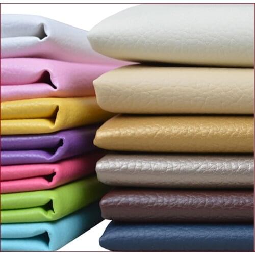 50x140cm Faux Pu Leather Fabric Eco Leather Furniture Material Automotive Napa Vinyl Leather Leatherette Chair Upholstery Fabric