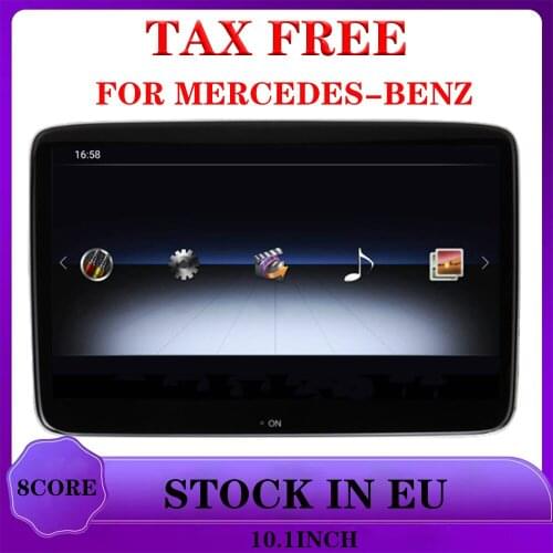 8-Core HD Android 9.0 Car Headrest Monitor WIFI Car DVD Video Player Bluetooth Rear Seat Entertainment System For Mercedes Benz