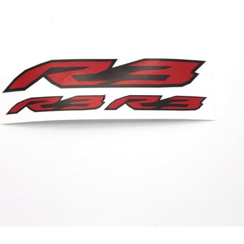 K-sharp MOTORCYCLE HELMET WHITE OR BLACK VINYL STICKER FIT YAMAHA YZF -R3