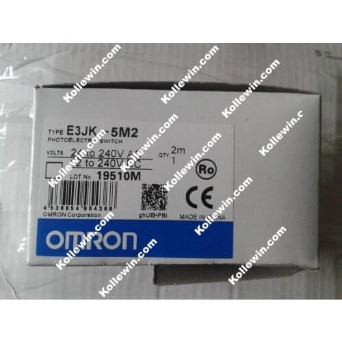 Free Shipping E3JK-5M2 Photoelectric Switch Sensor, 24-240VAC 12-240VDC, NEW E3JK5M2, New E3JK 5M2 in box